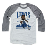 Mens Baseball T-Shirt Heather Gray / Ash
