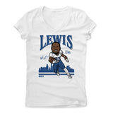 Womens Women's V-Neck White